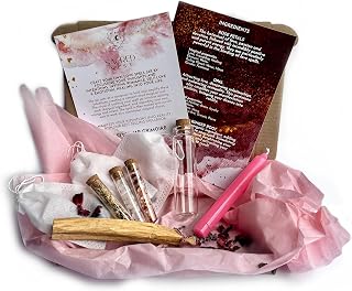 Sacred Nest Love Spell Jar Kit, Complete DIY Spell Set with Instructions