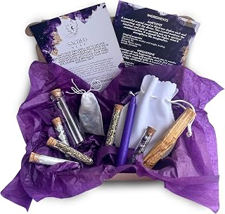 Sacred Nest Psychic Spell Jar Kit, Complete DIY Spell Set with Instructions