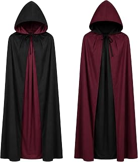 A-SZCXTOP Vampire Hooded Cloak Witch Masquerade Cape Halloween Costumes