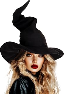 Geebuzz Wizard Hat Adult Halloween Witch Hat Witch Costume Accessories