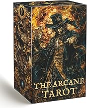 Dark Gothic Tarot Deck Unique, Tarot Cards for Beginners, Tarot Cards with Guide Book, Dark Fantasy Style Tarot Deck, Reading Witchcraft Divination Tool