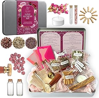Witchcraft Supplies Ritual Tin, Luxury Spell Kit for Love & Attraction